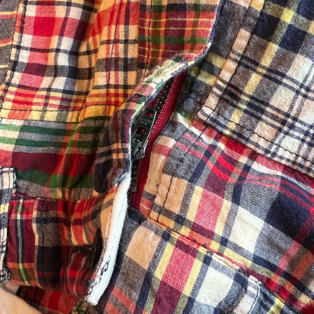 Polo Ralph Lauren Men's Madras
Patchwork Cotton Pants 34/32 - Picture 10 of 11